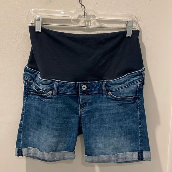 H&M Mama Shorts Mid rib size 10 - Picture 1 of 10